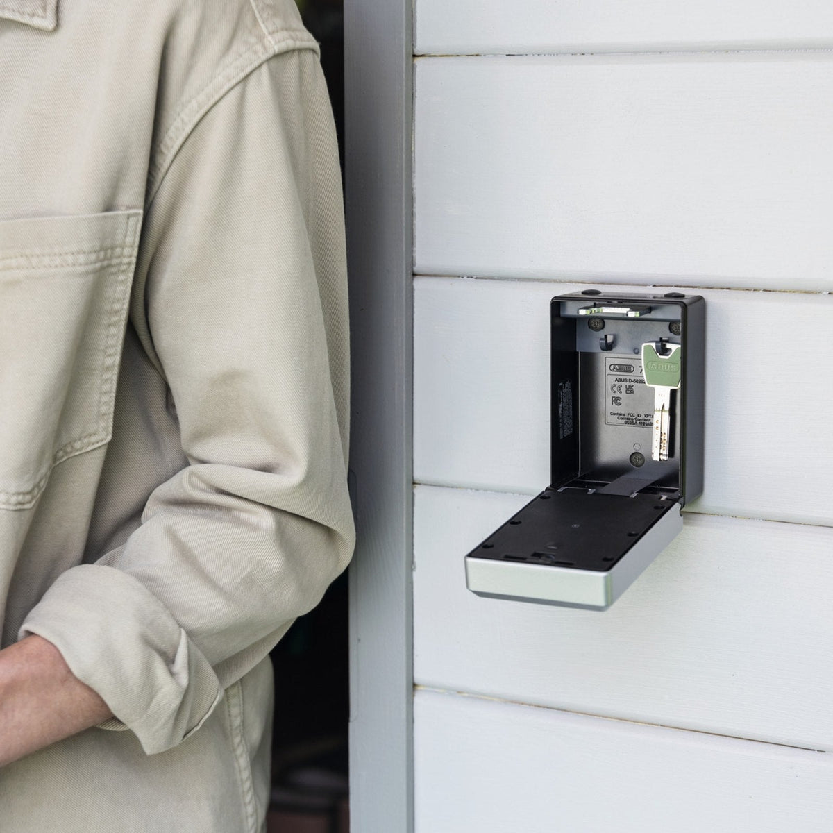 ABUS KeyGarage One an der Hauswand