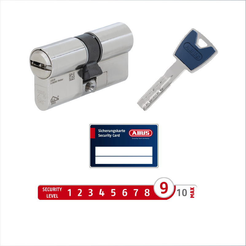 ABUS EC880 Doppelzylinder nach Sicherungskarte