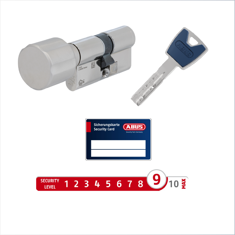 ABUS EC880 Knaufzylinder nach Sicherungskarte