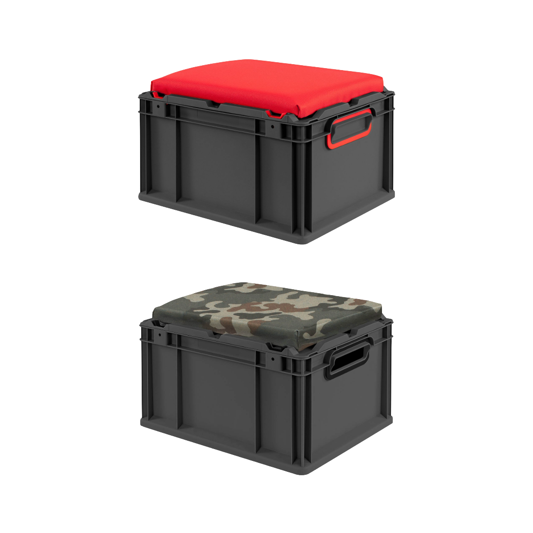 Eurobox NextGen 2.0 Cycle Seat mit Sitzkissen 400x300x265mm