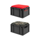 Eurobox NextGen 2.0 Cycle Seat mit Sitzkissen 400x300x265mm