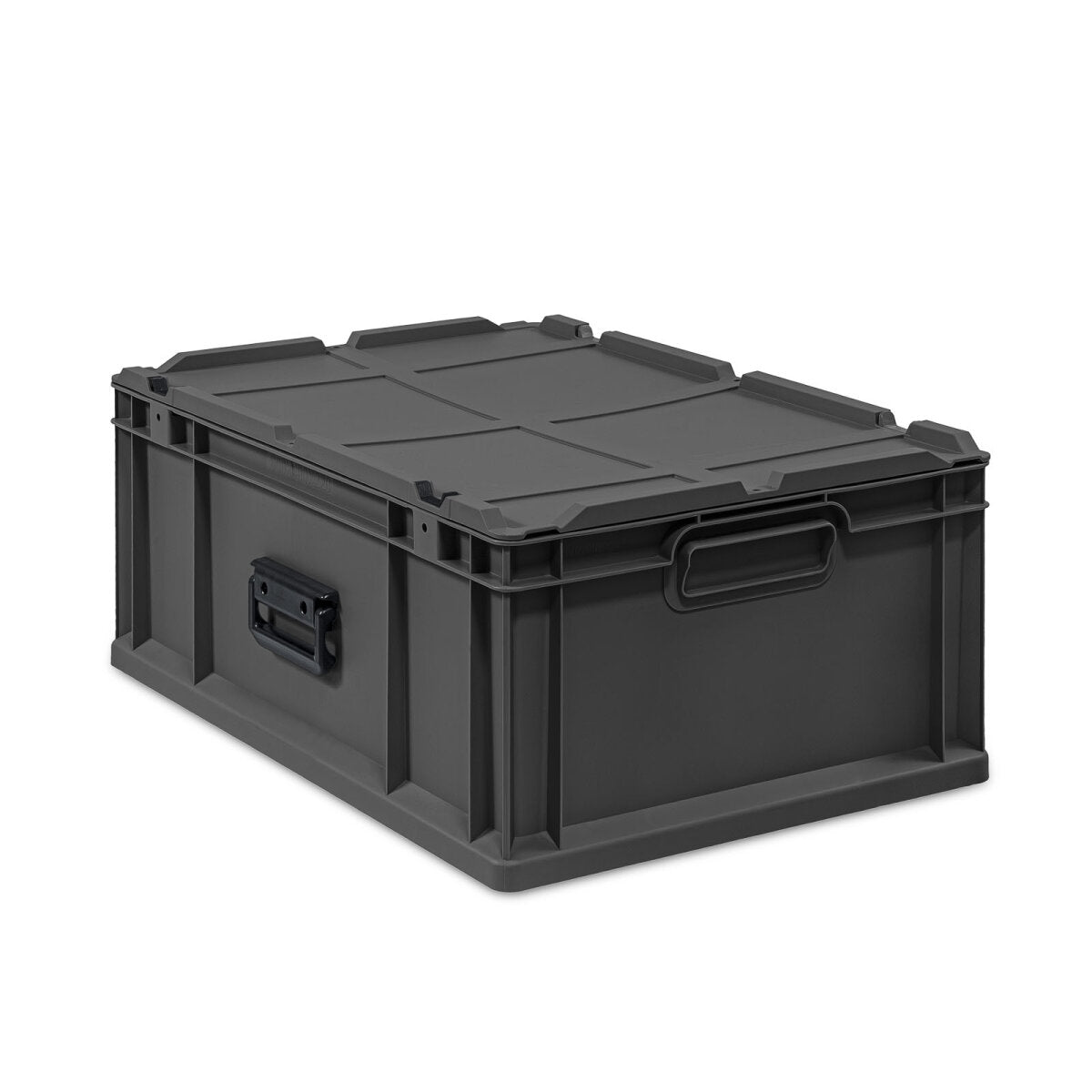 Eurobox NextGen Portable 600x400x243mm – Anthrazit, Ansicht 2