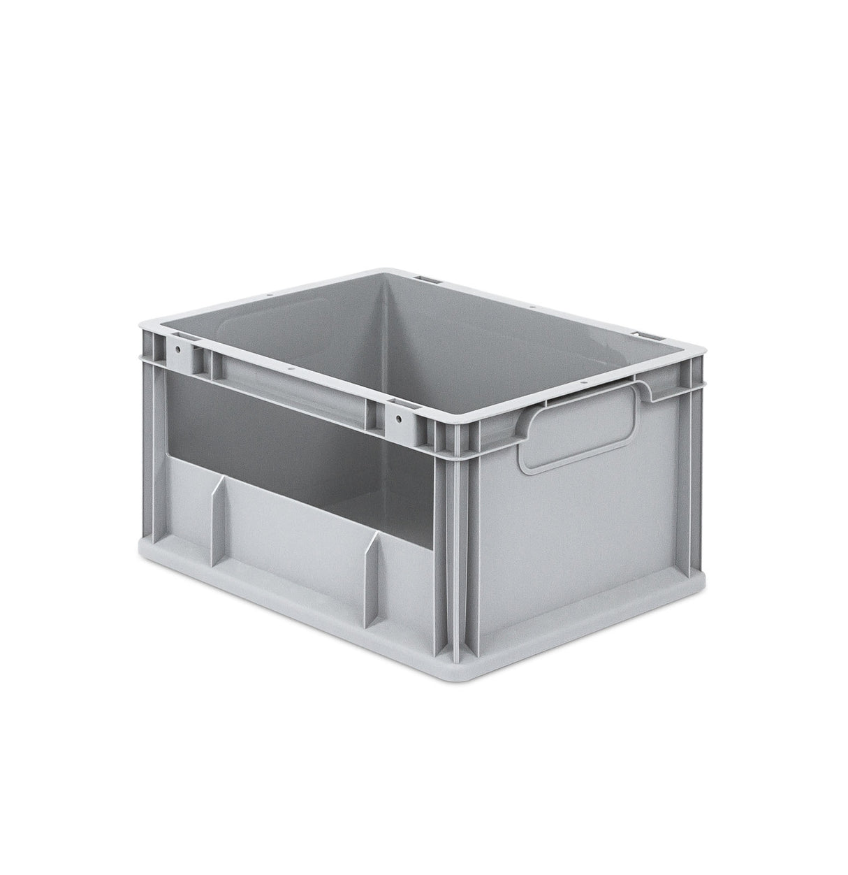 Eurobox NextGen Insight 400x300x220mm – Entnahmeöffnung Seite