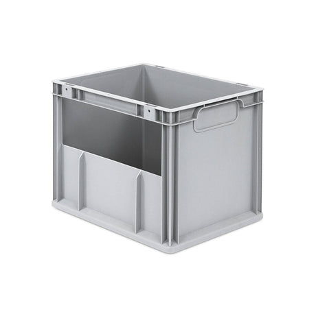 Eurobox NextGen Insight 400x300x320mm – Entnahmeöffnung Seite