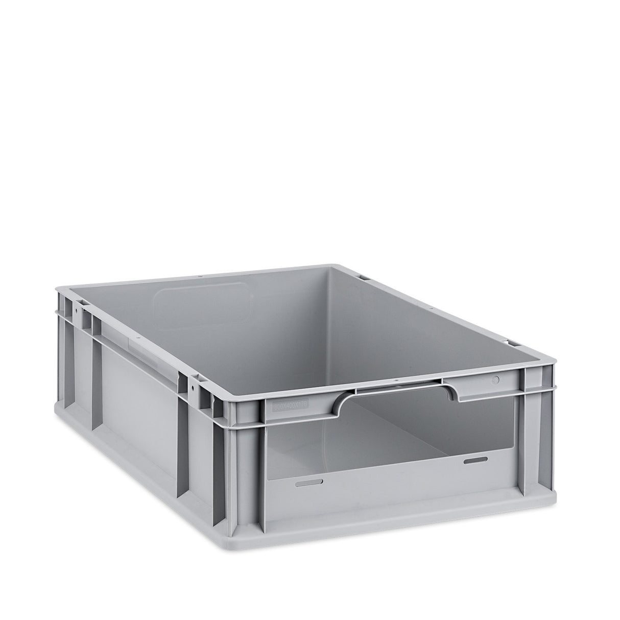 Eurobox NextGen Insight 600x400x170mm – Entnahmeöffnung Front