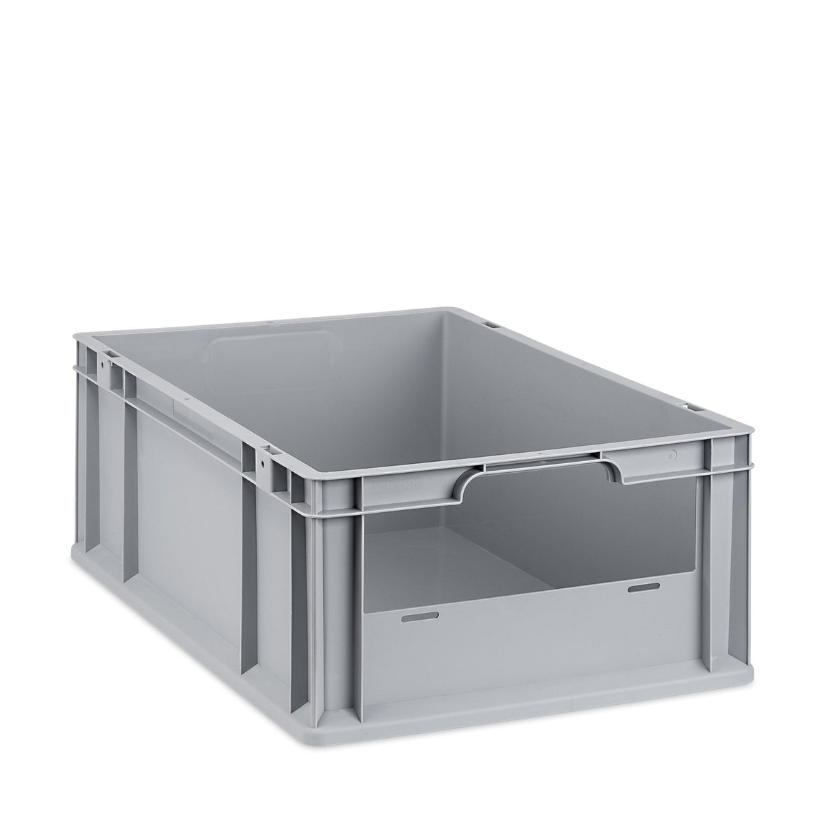 Eurobox NextGen Insight 600x400x220mm – Entnahmeöffnung Front