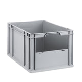 Eurobox NextGen Insight 600x400x320mm – Entnahmeöffnung Front