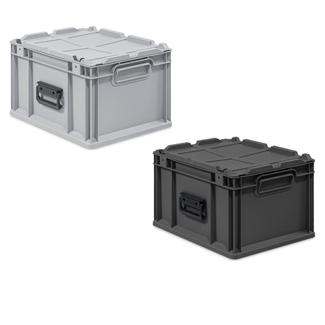 Eurobox NextGen Portable 400x300x235mm – Grau und Anthrazit
