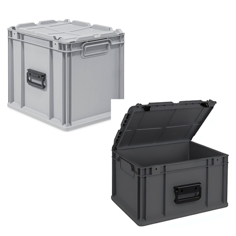 Eurobox NextGen Portable 400x300x335mm – Grau und Anthrazit