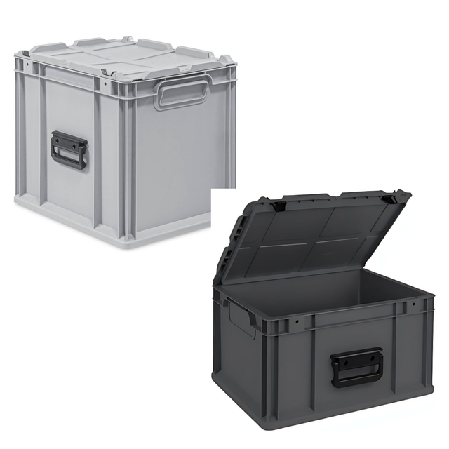 Eurobox NextGen Portable 400x300x335mm – Grau und Anthrazit