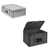 Eurobox NextGen Portable 600x400x185mm – Grau und Anthrazit