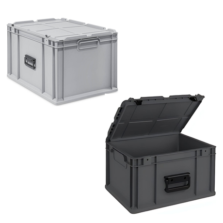 Eurobox NextGen Portable 600x400x335mm – Grau und Anthrazit